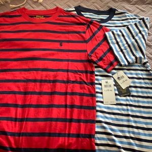 NWT (2) Boys Ralph Lauren Polo t-shirts, sz 14-16